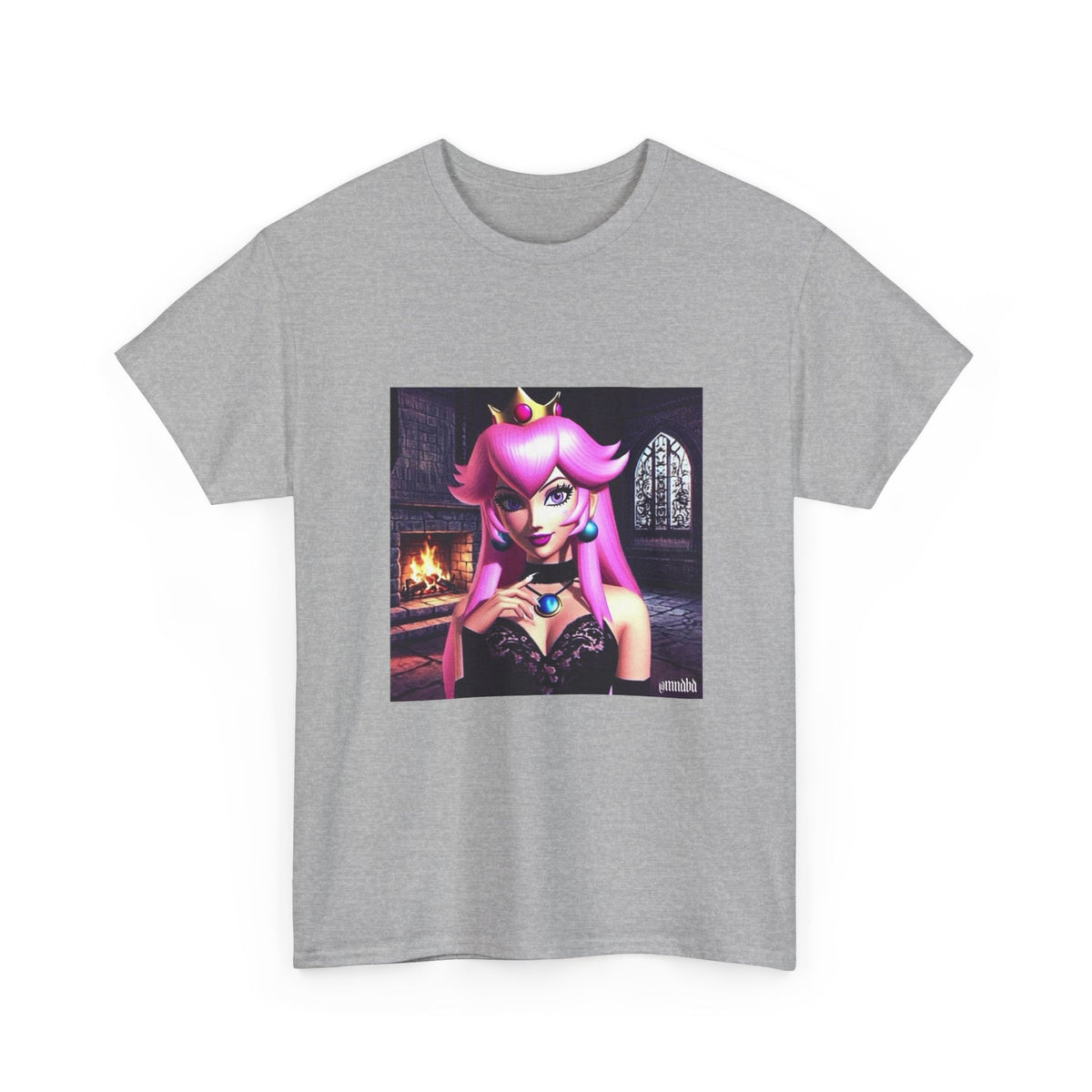 Gothic Pink Princess Peach In Castle