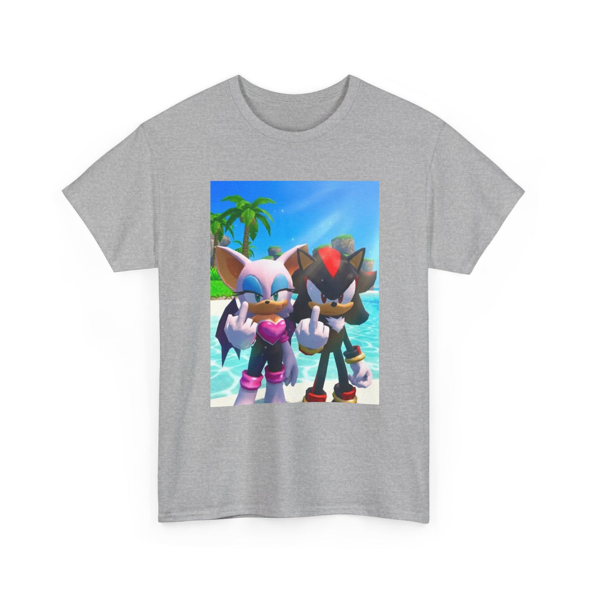 Rouge And Shadow Flipping The Bird (Design 5)