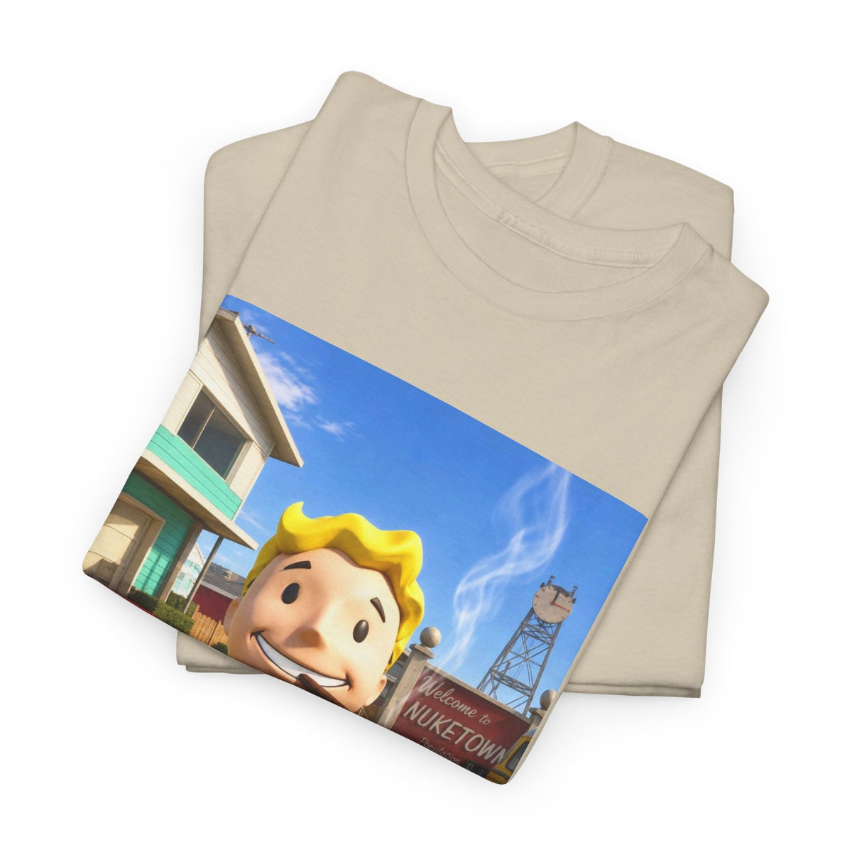 Vault Boy Smoking Blunt In Nuketown