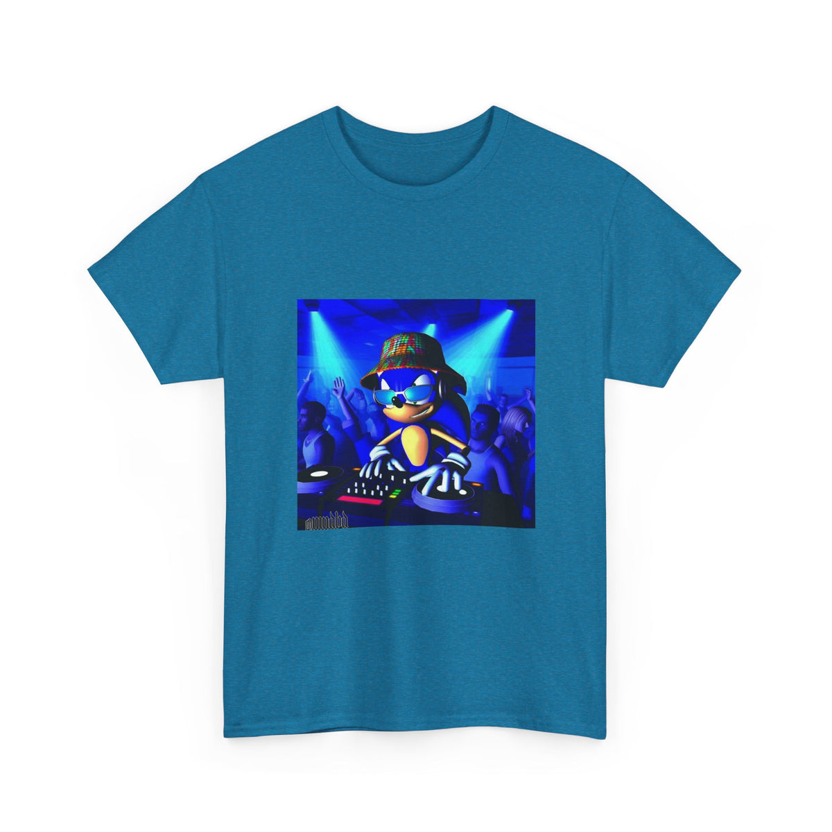 Sonic The Hedgehog DJing At The Club