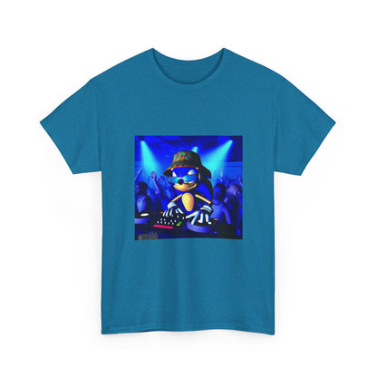 Sonic The Hedgehog DJing At The Club