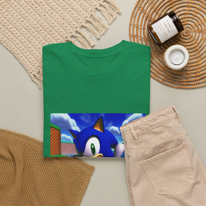 Sonic Giving Thumbs Up With Mario