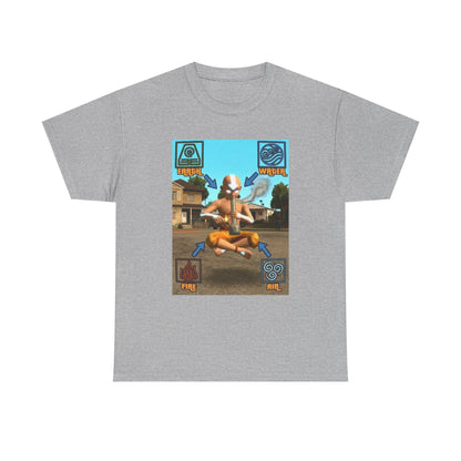 Bender Aang Meditating with Bong Tee