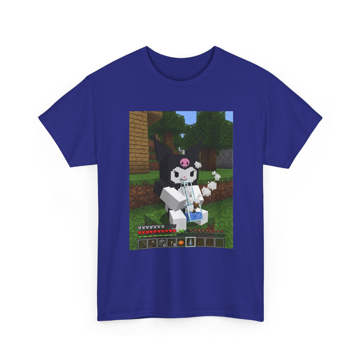 Pixel Kuromi Smoking Bong In Minecraft