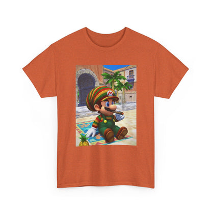 Rasta Mario Chilling With A Blunt