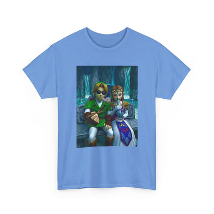 Link And Zelda Sharing A Smoke Tee