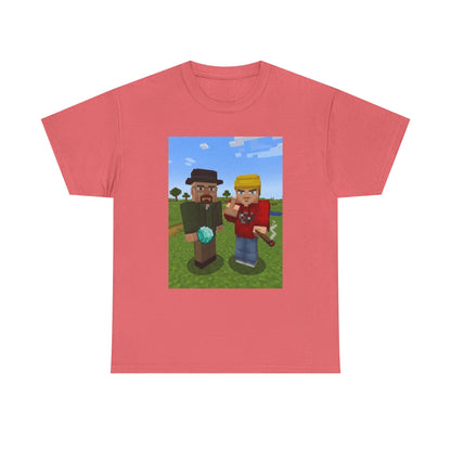 Pixelated Duo In The Green Field Tee