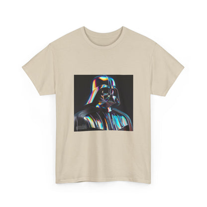 Holographic Dark Lord Vaporwave Icon Tee