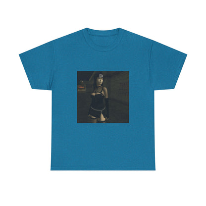 Anime Kunoichi Character Street Scene Tee