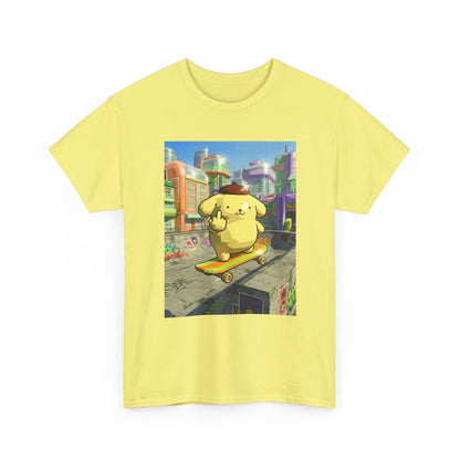Pompompurin Flipping Bird Skate Park Tee
