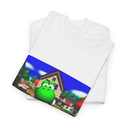 Yoshi Giving The Finger In Neighborhood Tee