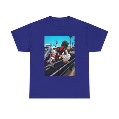 Shadow And Rouge Flipping The Bird Tee