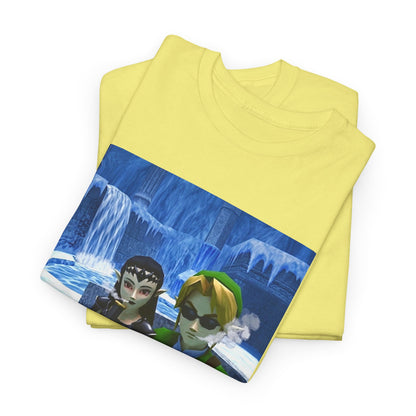 Goth Zora And Link Chilling Icy Plateau