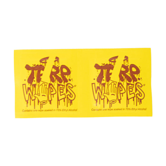 Terp Wipes Ethyl Alcohol Cleaning Swabs 70-Pack - Safe for Glass & Metal