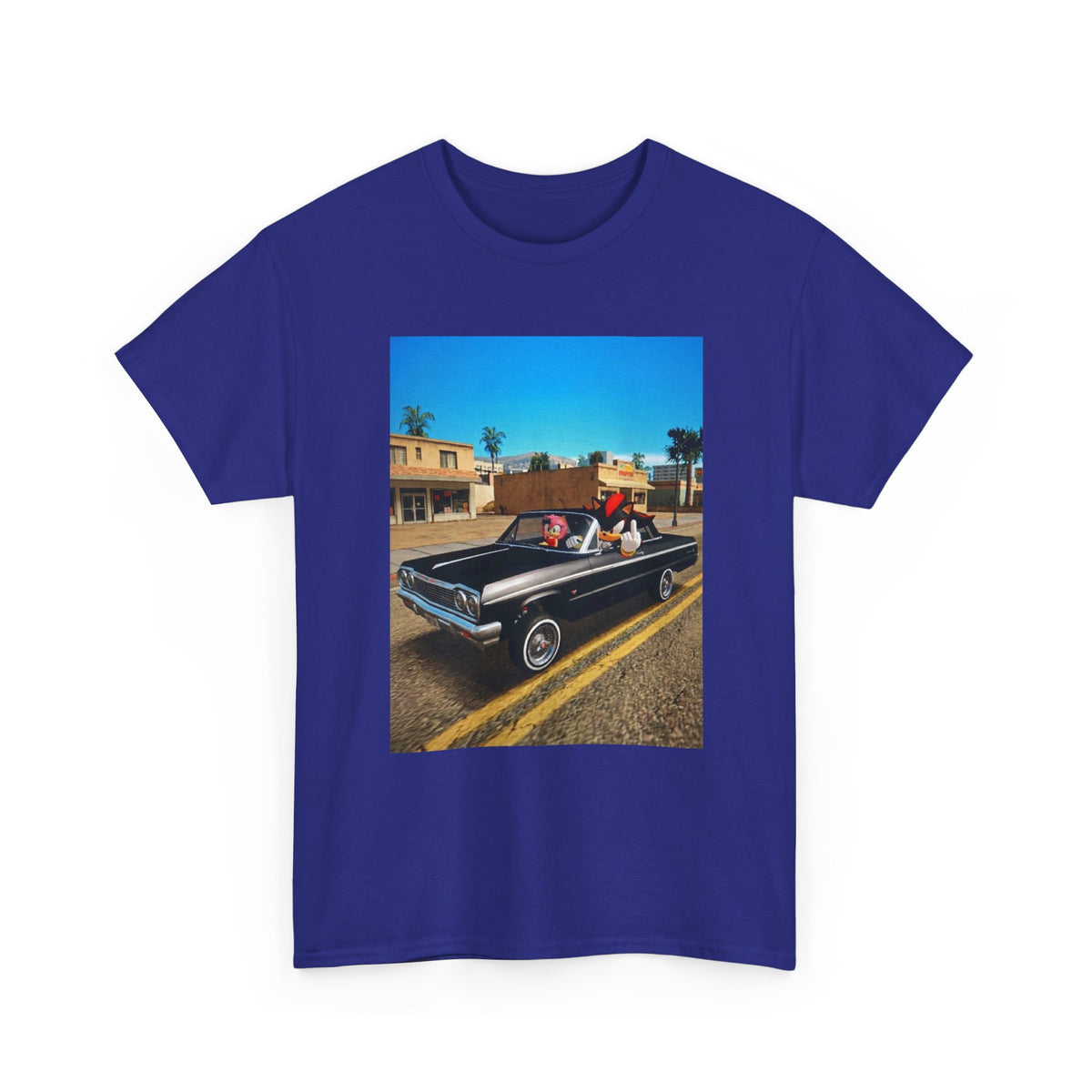 Shadow and Amy Cruising Lowrider Tee