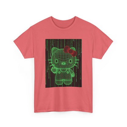 Cyber Hello Kitty Flips The Bird Tee