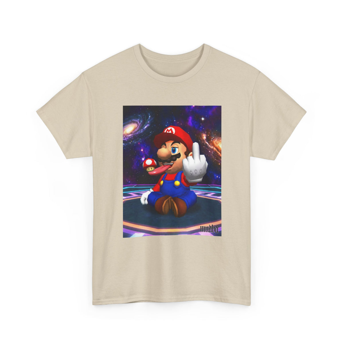 Mushroom-Tripping Plumber Gives The Finger Tee