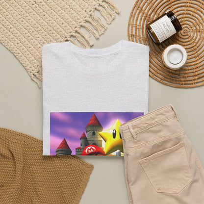 Mario Flips Off The Star Tee