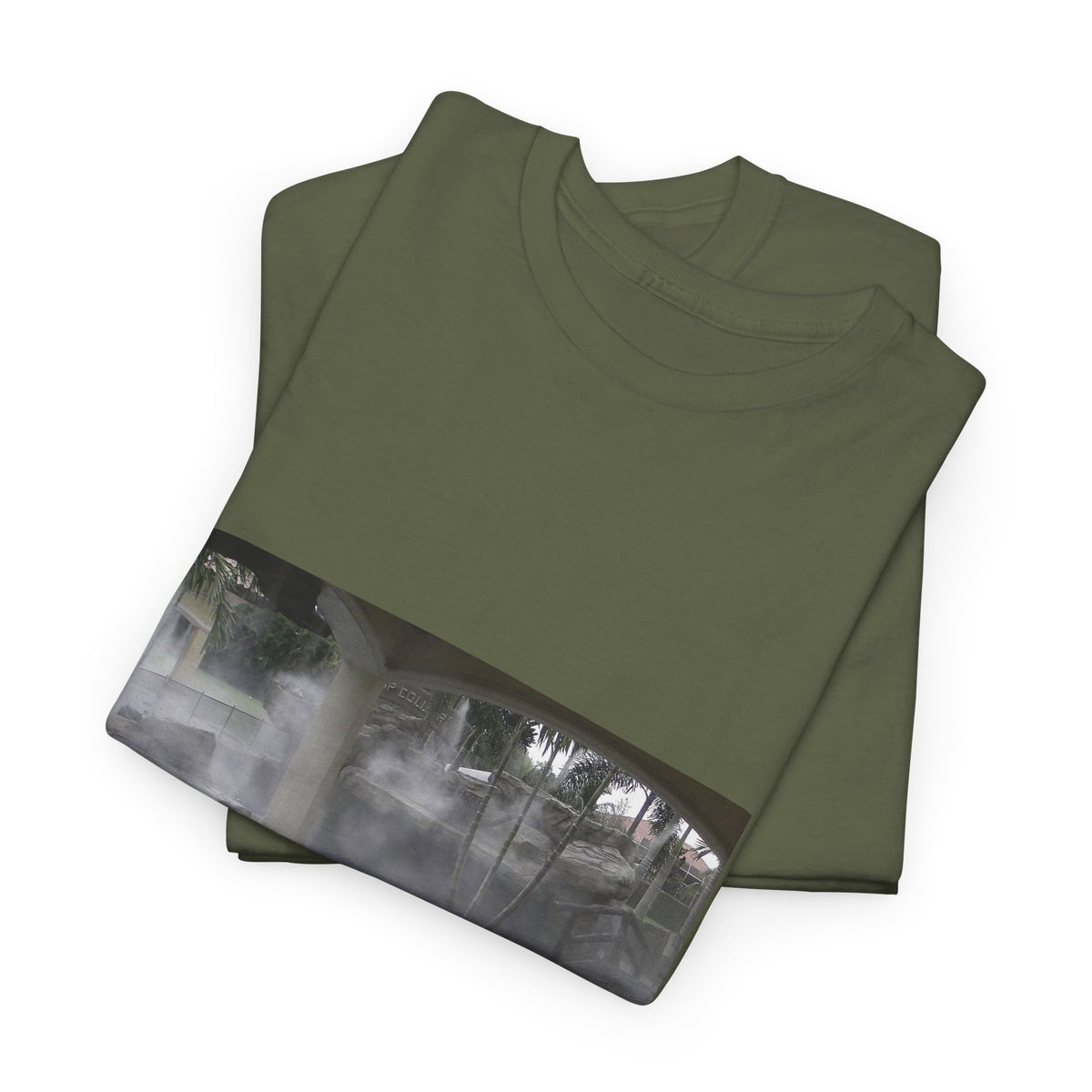 Neon Resin Flow Graphic Tee