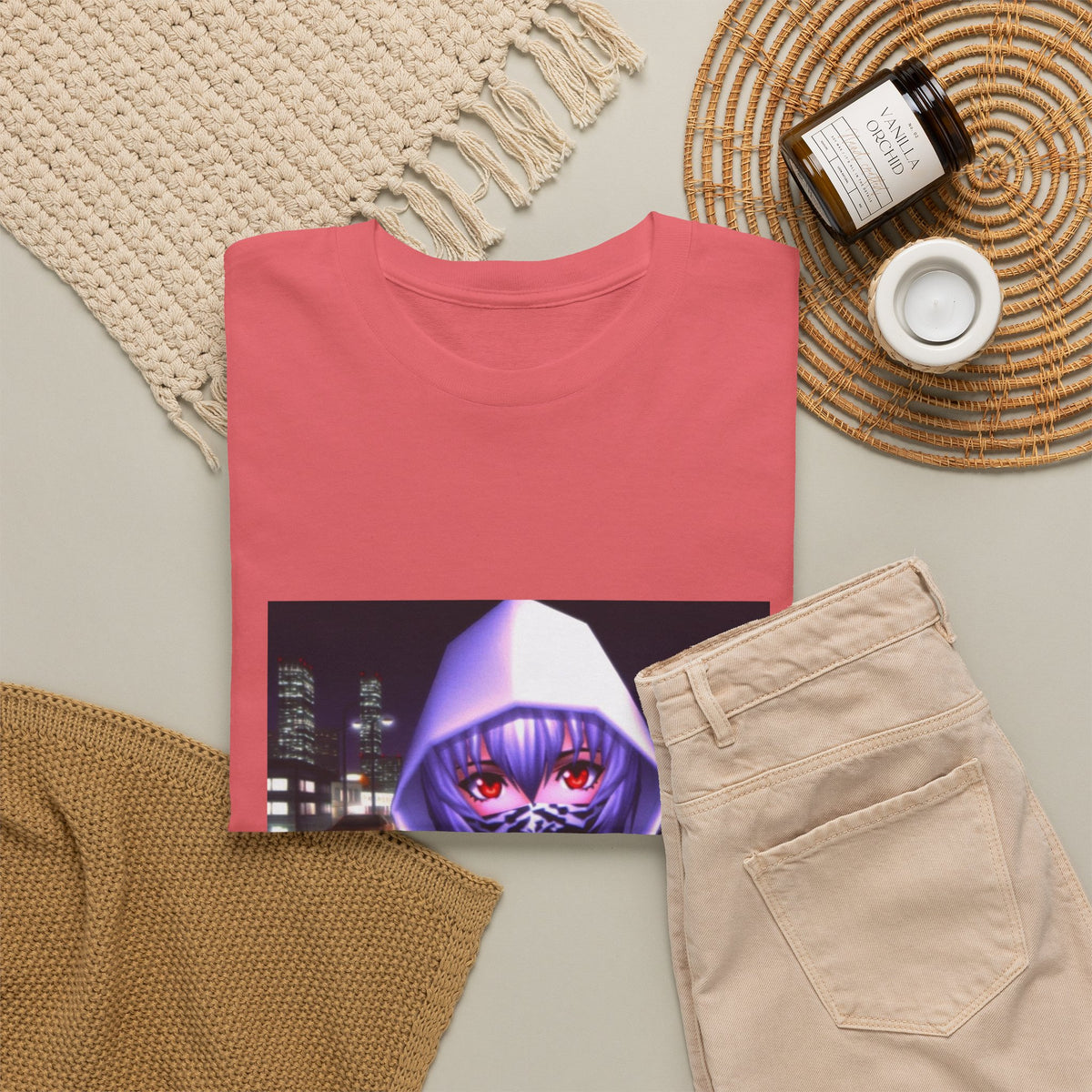 Rei Ayanami Cruising GTA San Andreas Tee (Design 14)