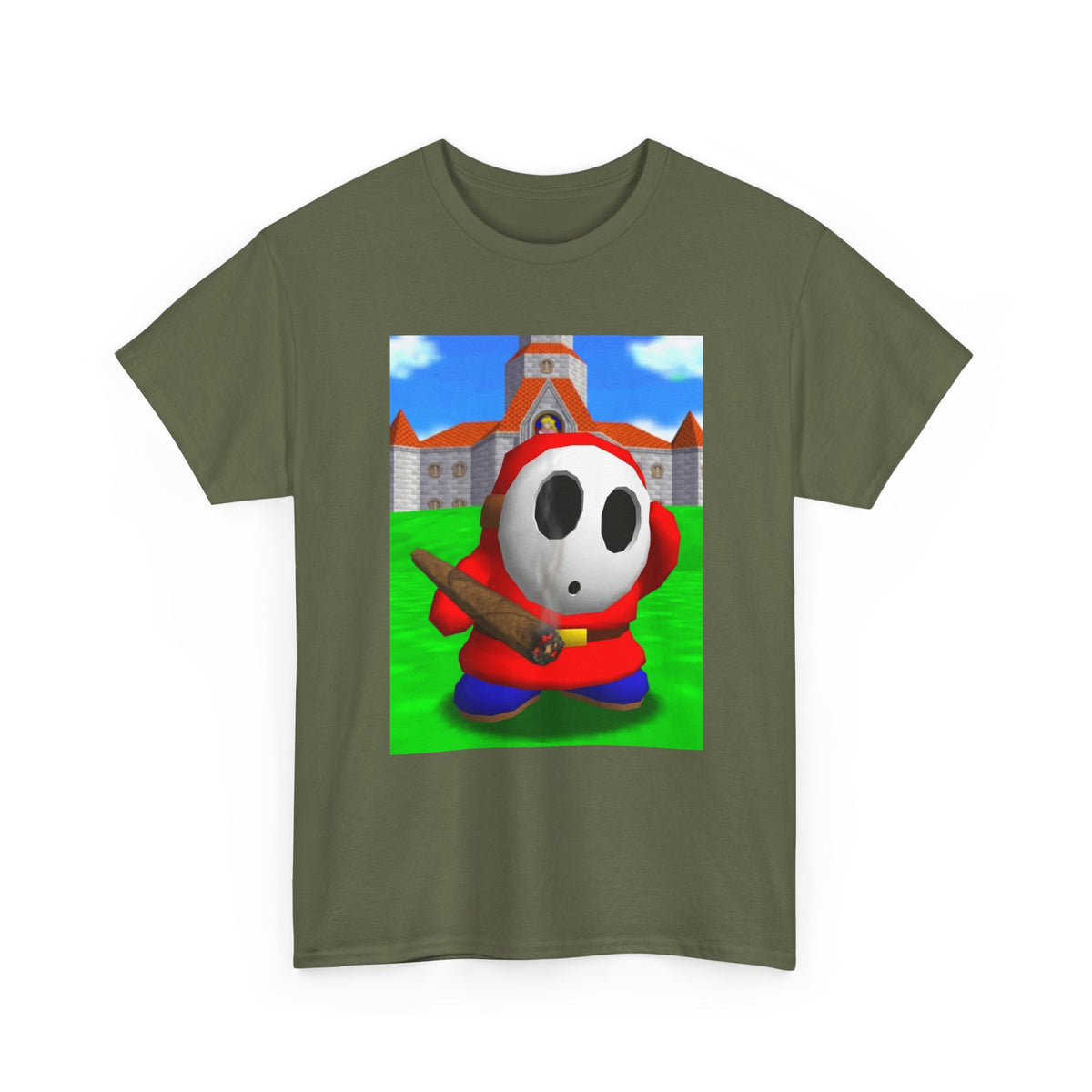 Shy Guy Puffing On Big Blunt Tee