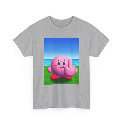 Kirby Flipping The Bird Beach Tee