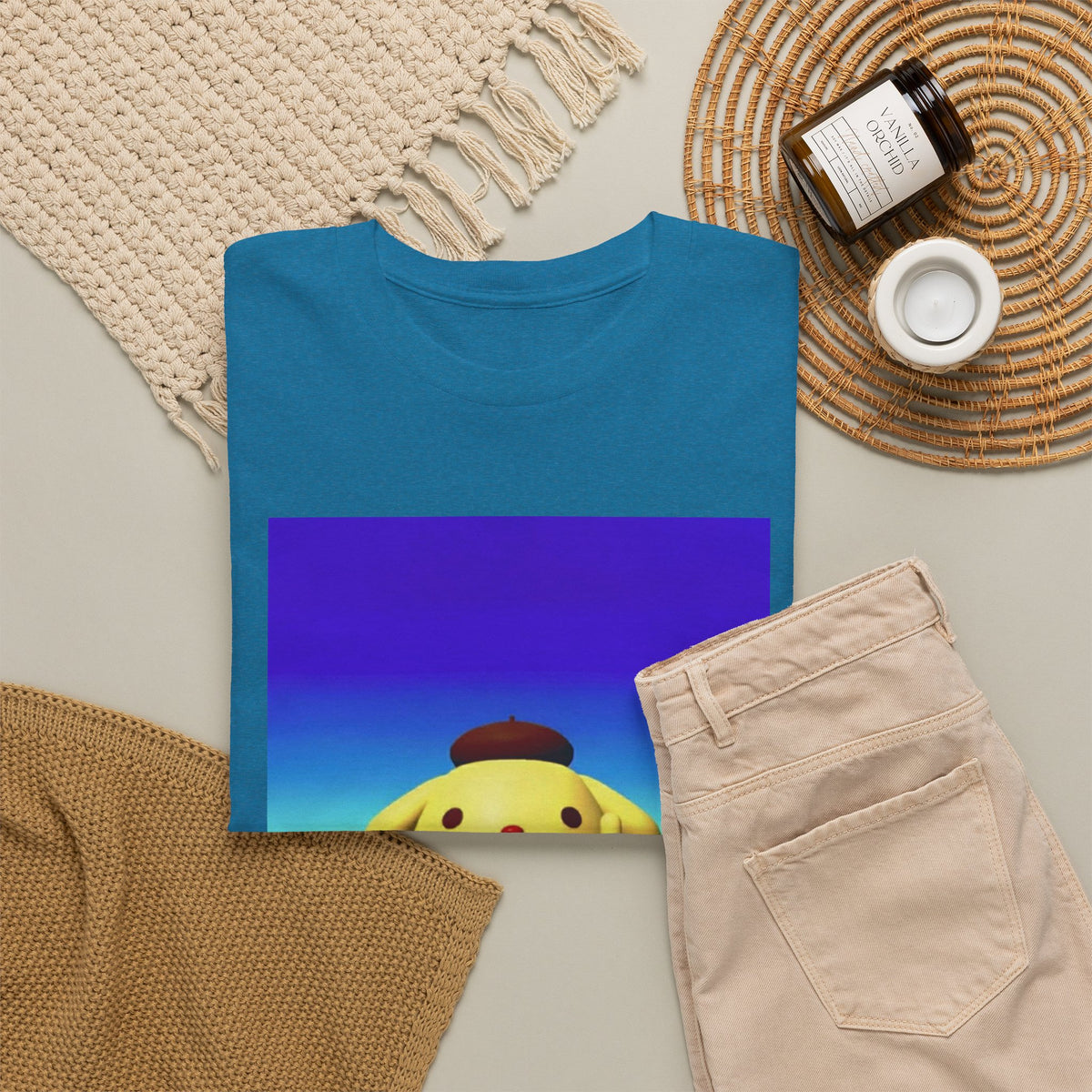 Pompompurin Flipping The Bird Tee