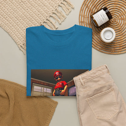 Gangster Mario Chillin' In The Crib Tee