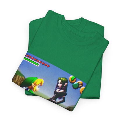 Link Proposing To Goth Girl Tee