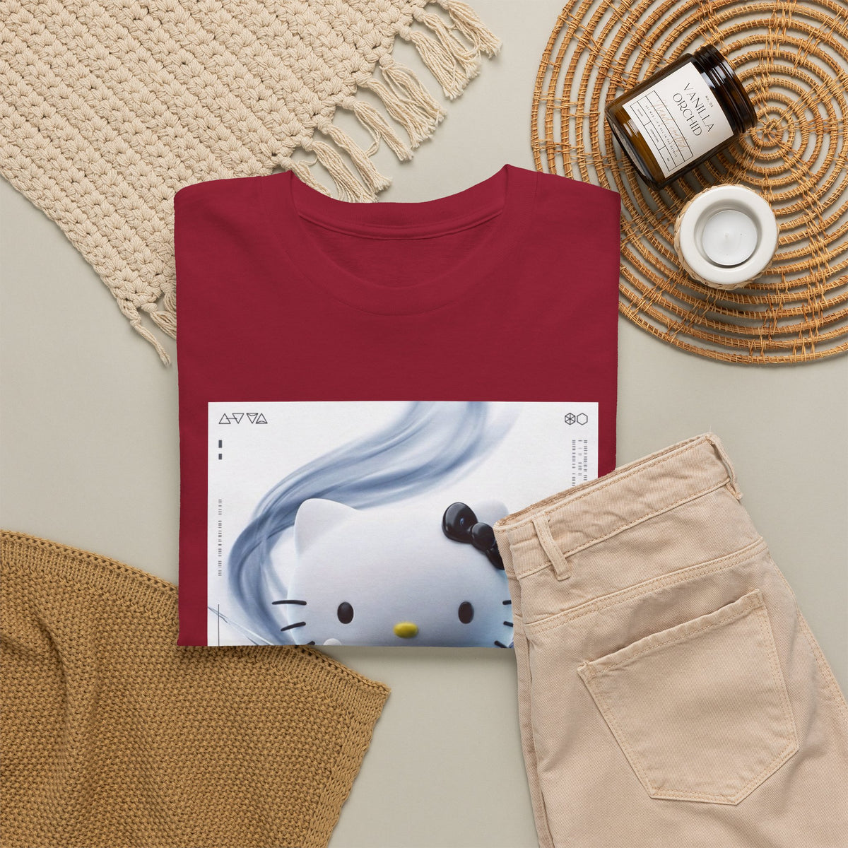 Cute Kitty Flipping The Bird Tee