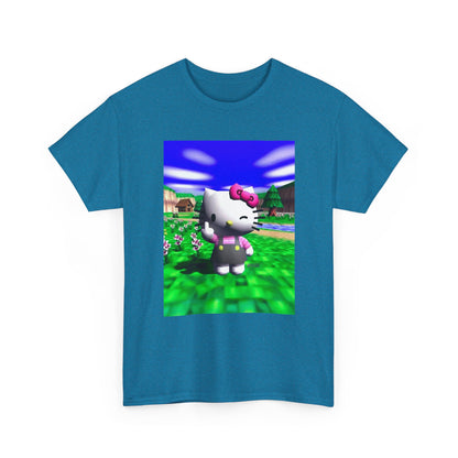 Winking Kitty Flipping The Bird Tee