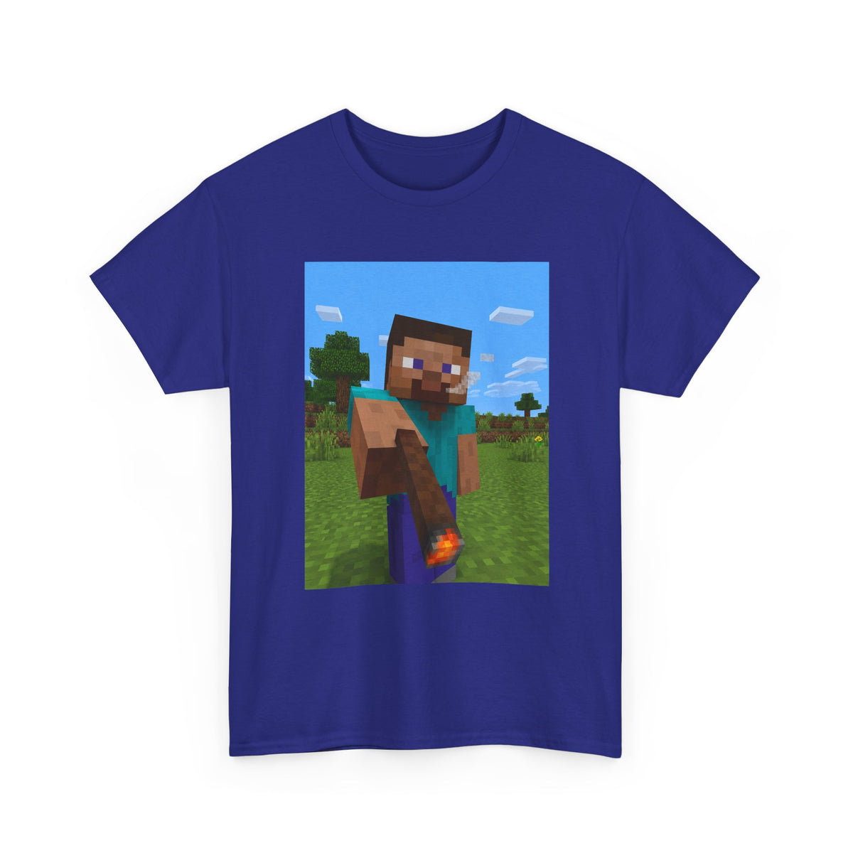 Steve Offering A Lit Blunt Tee