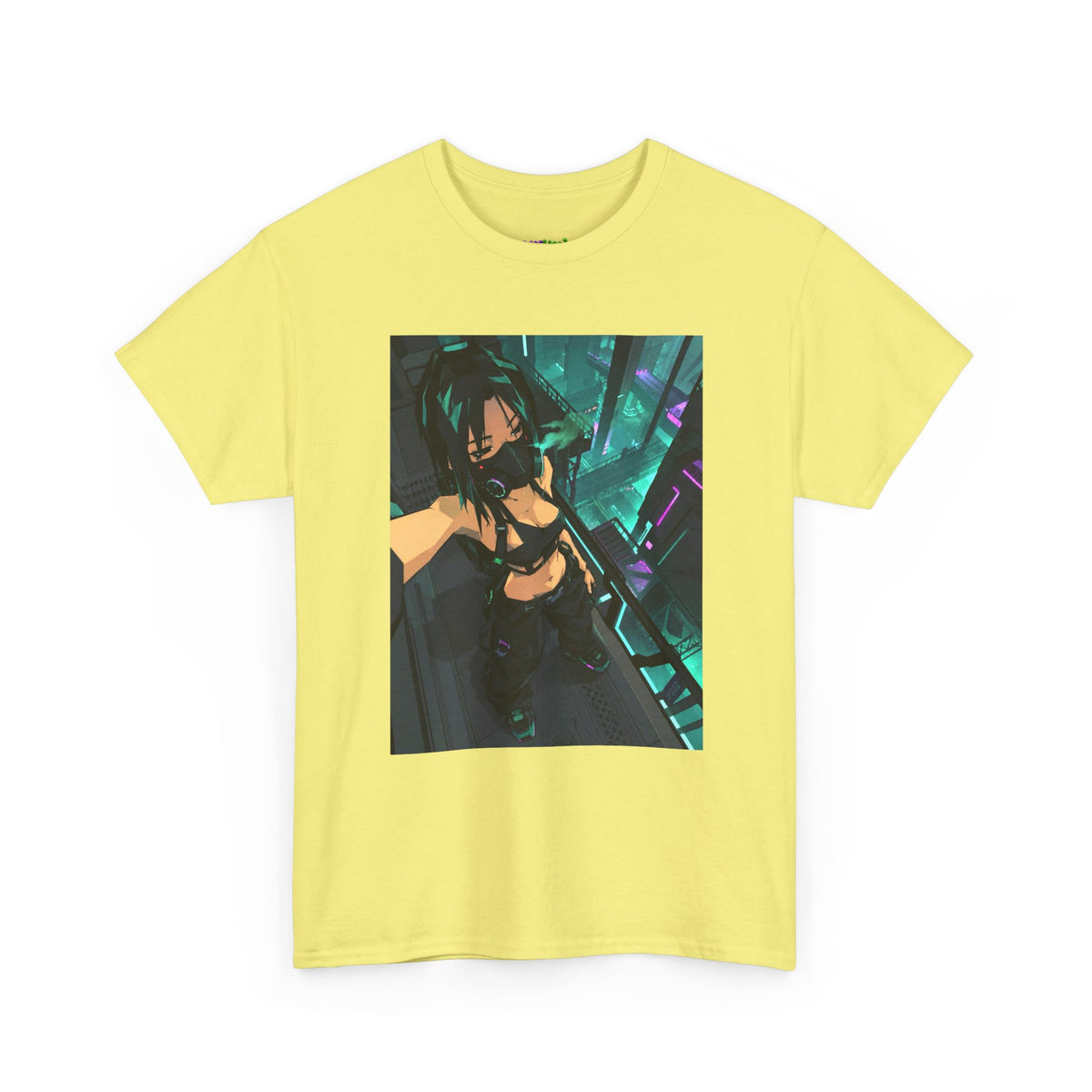 Midnight Ember Leaf Graphic Tee