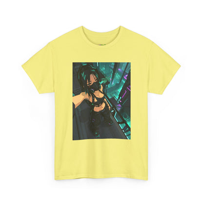 Midnight Ember Leaf Graphic Tee