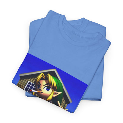 Edgy Hero Smoking And Flipping The Bird Tee