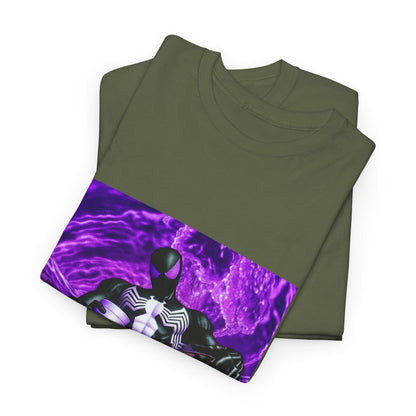 Symbiote Spider-Man Chilling with Lean Tee