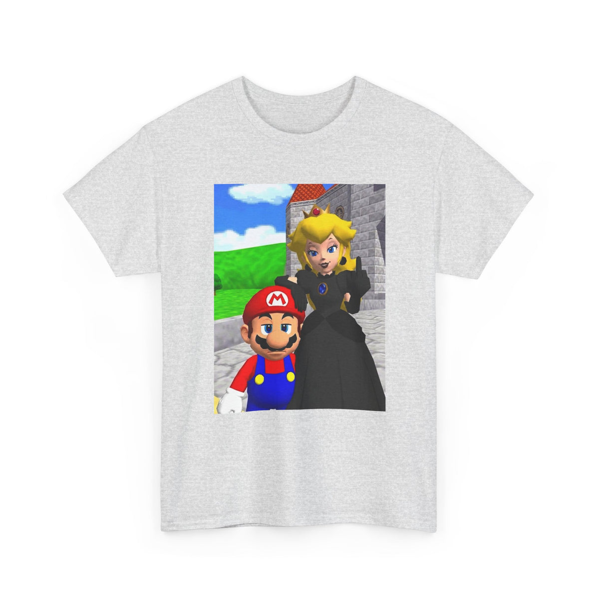 Princess Peach Flipping The Bird Tee