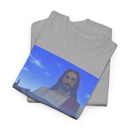 Link Meets Jesus, The Ultimate Question Tee