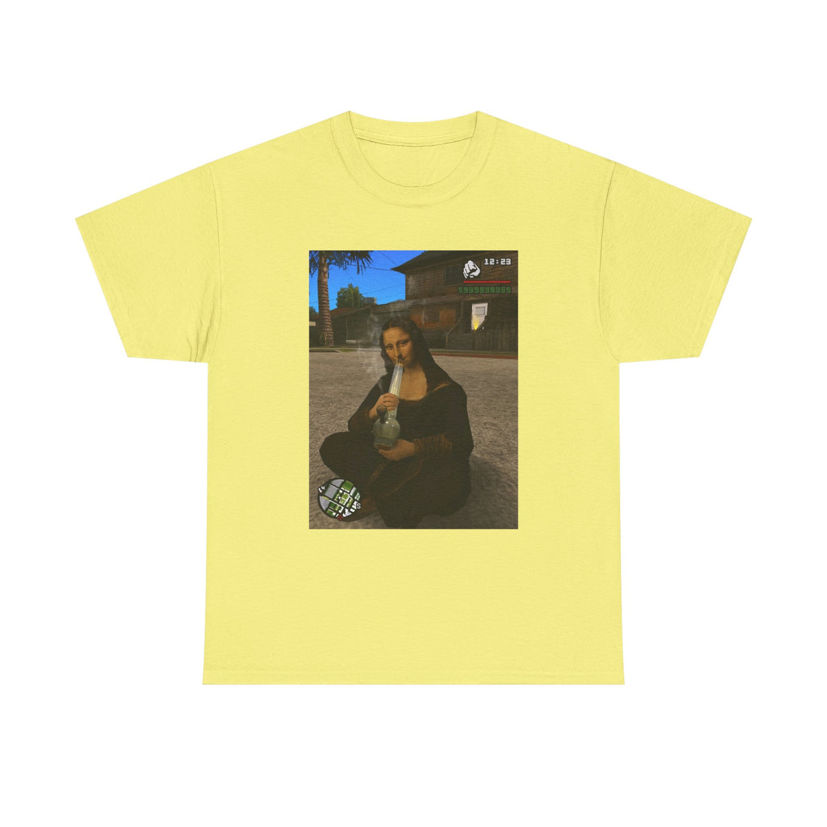 Mona Lisa Hitting The Bong Tee