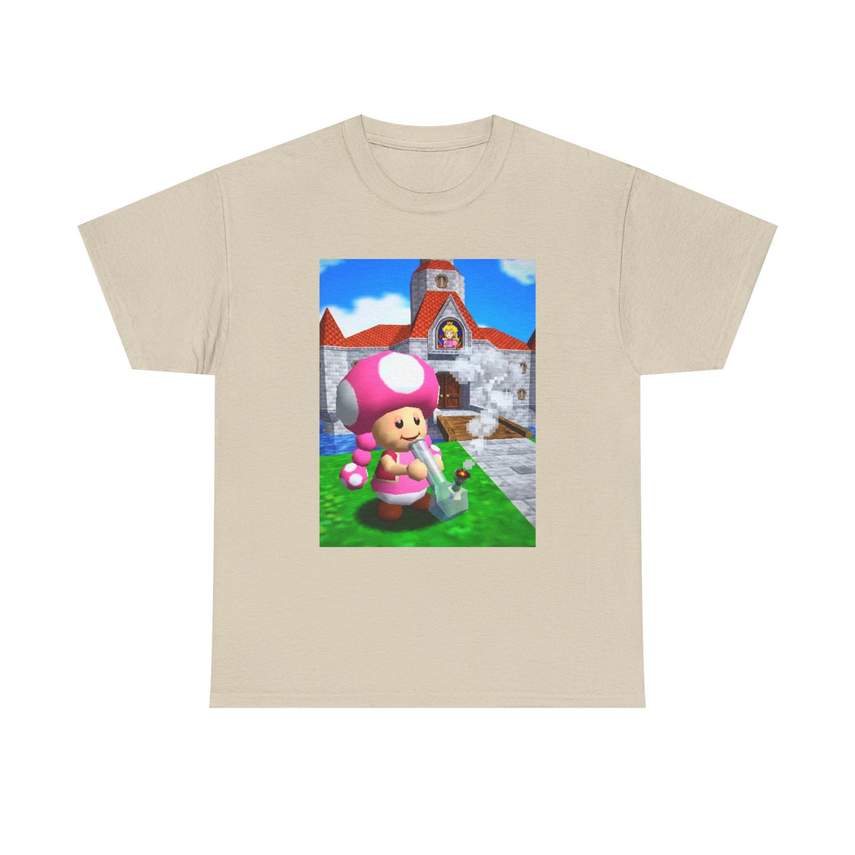 Toadette Hitting Bong At Peach's Castle
