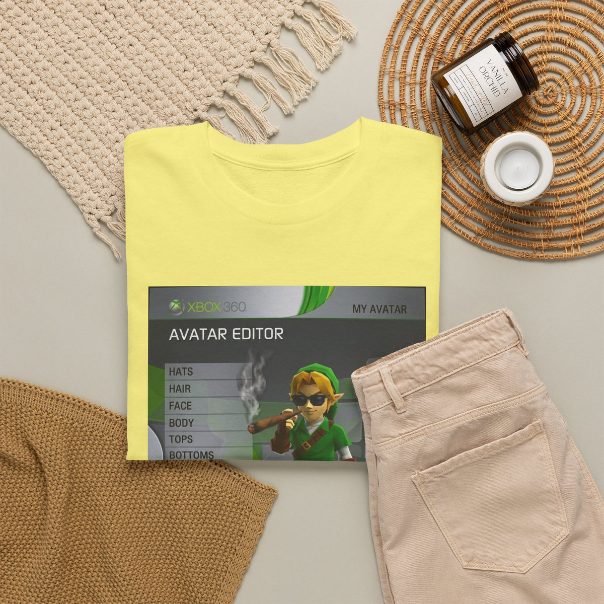 Chill Link Smoking Blunt Avatar Tee
