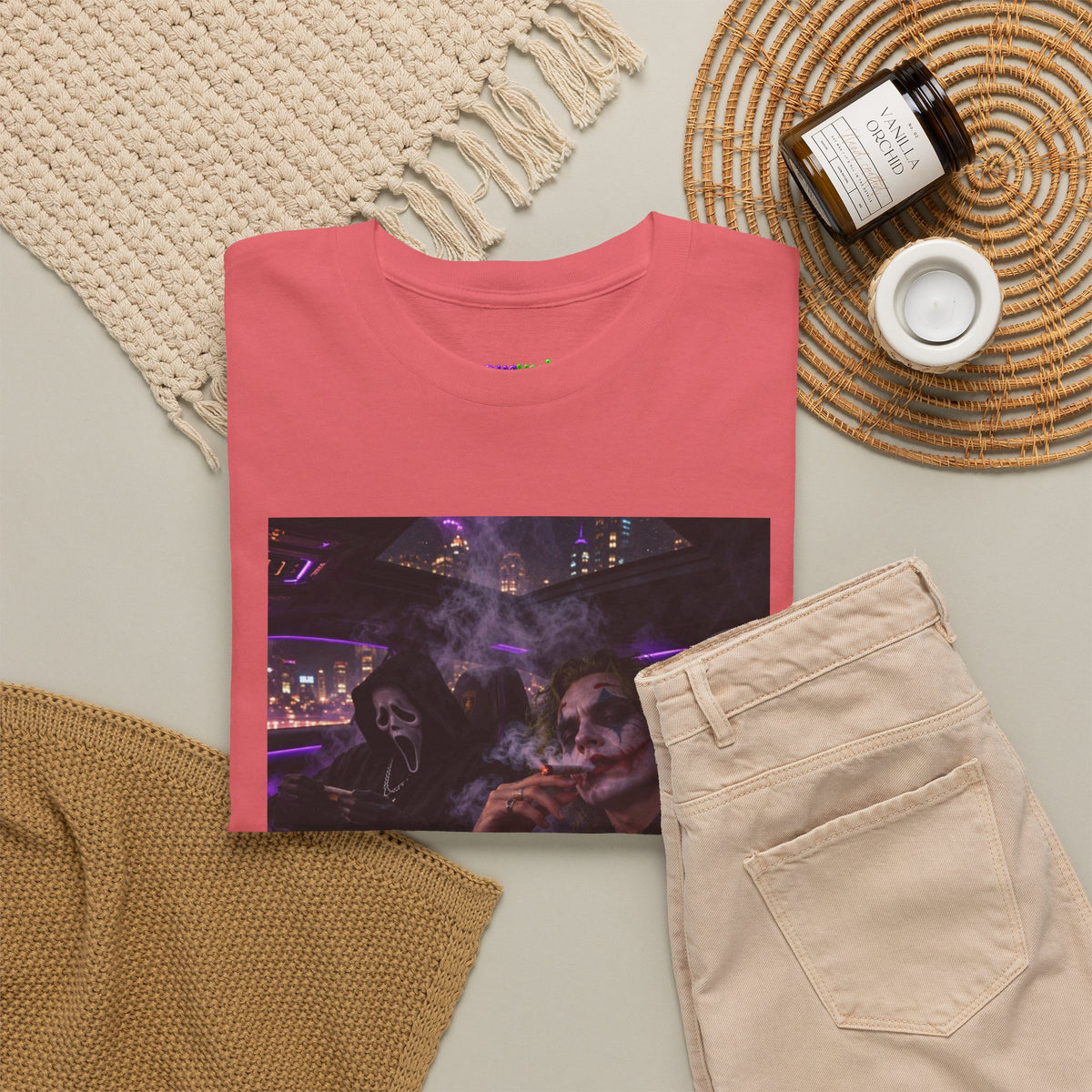 Graffiti Ganja Vibe Graphic Tee