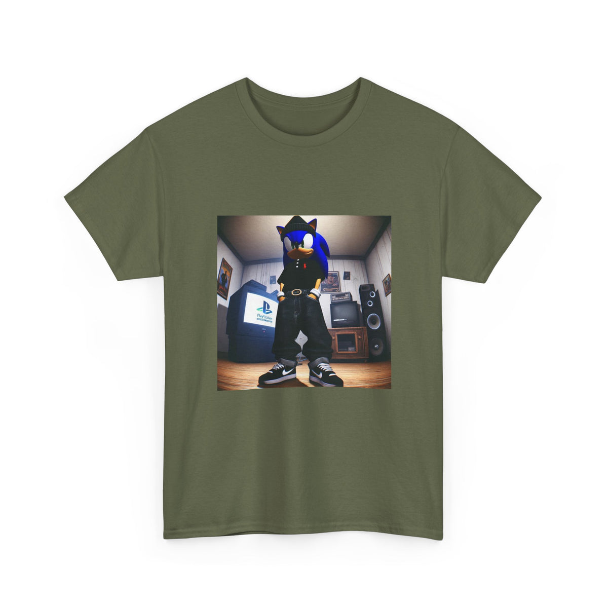 Sonic Drip With PlayStation Room Tee