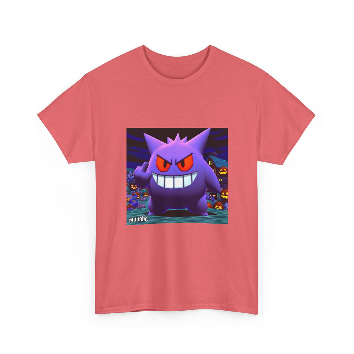 Gengar Flipping The Bird Halloween Tee