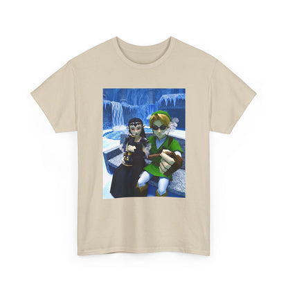 Goth Zora And Link Chilling Icy Plateau