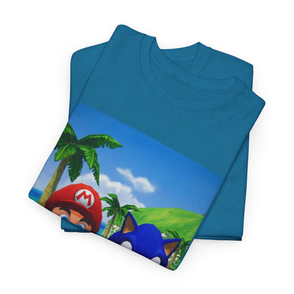 Mario And Sonic Flipping The Bird