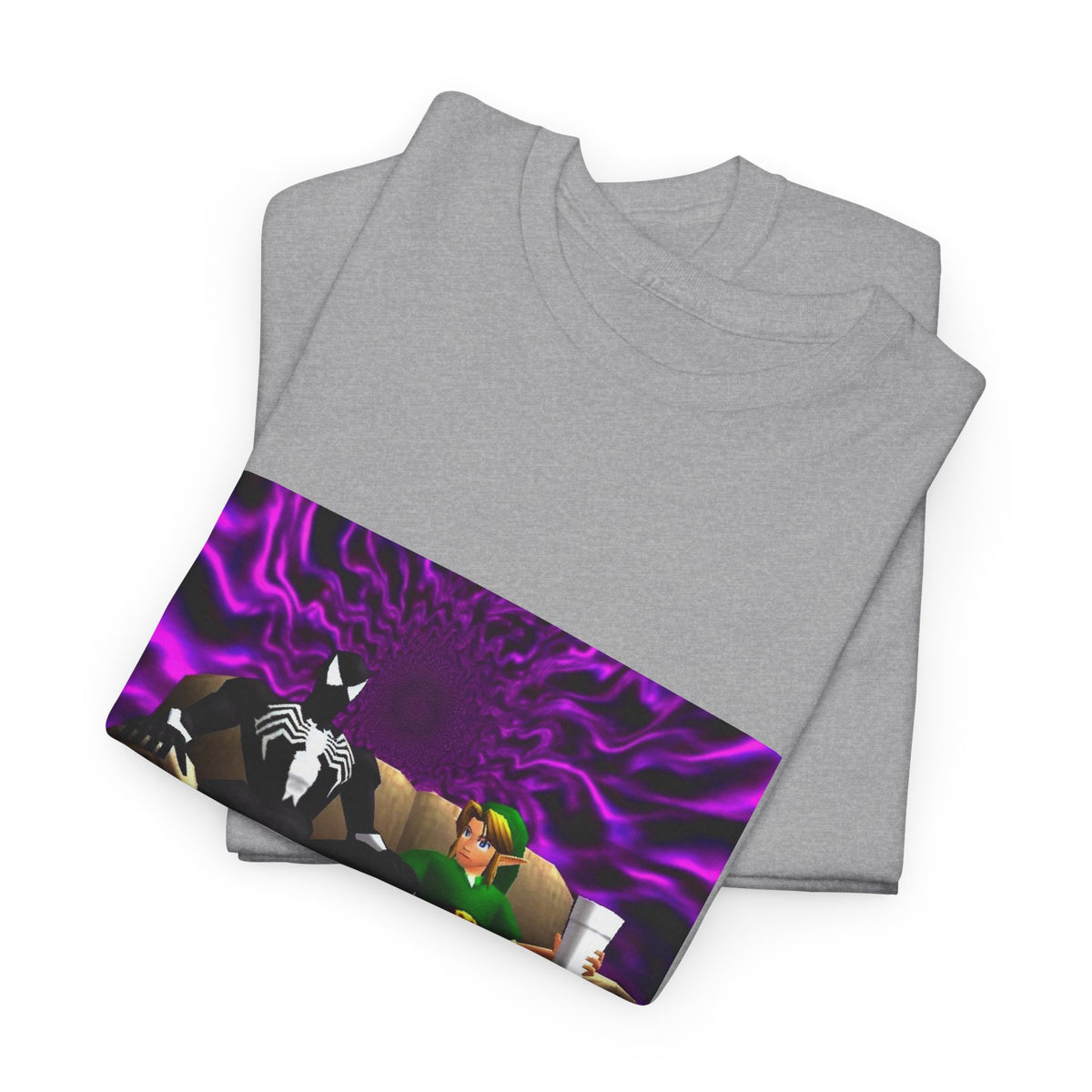 Symbiote Spider-Man And Link Chilling