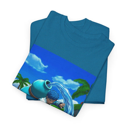 Water Bender On A Tropical Beach Tee