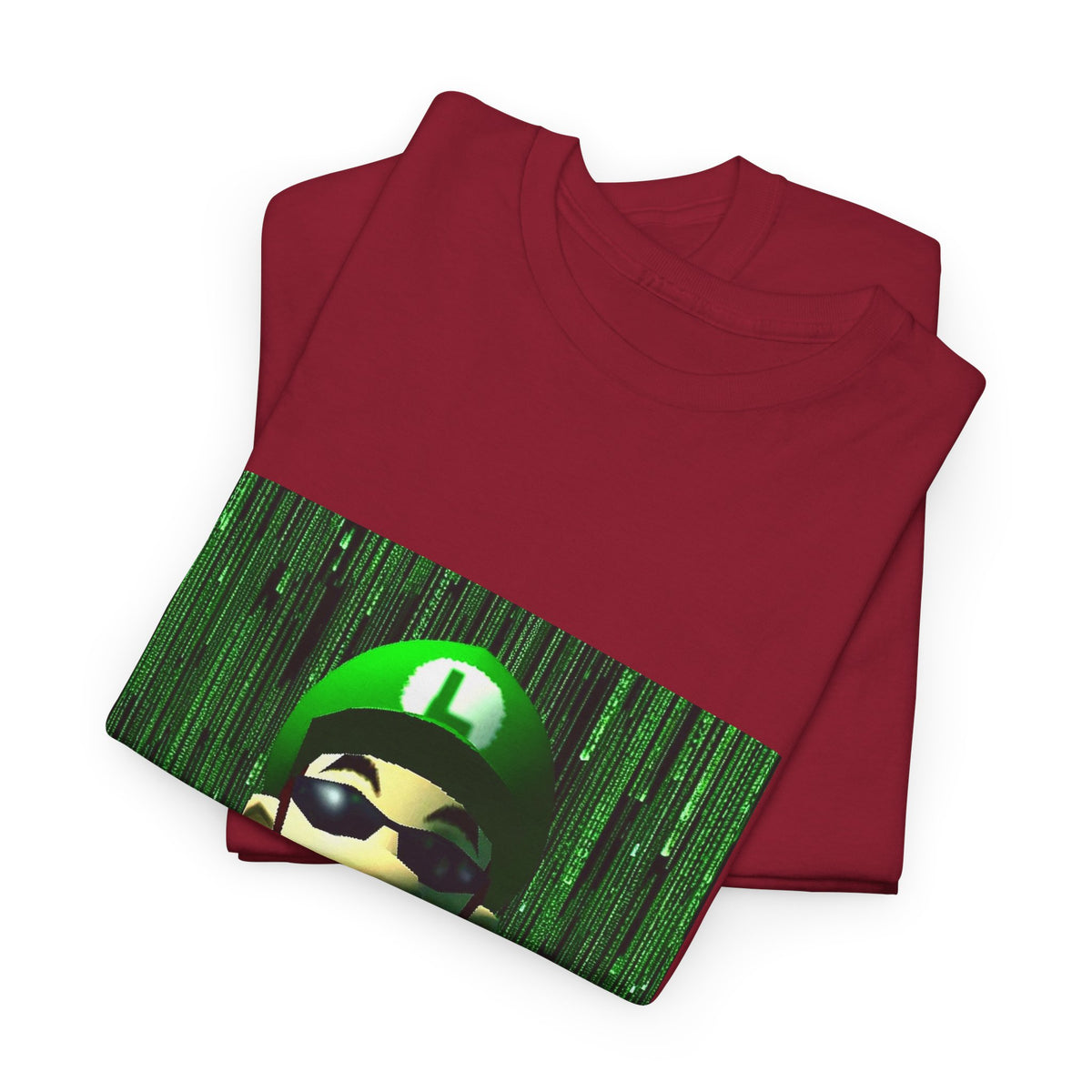 Matrix Luigi Smoking In The Glitch