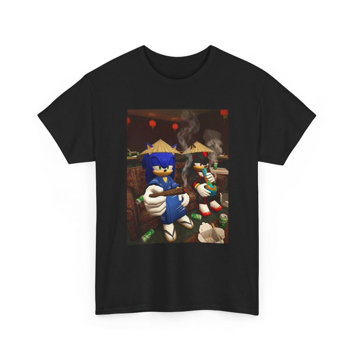 Sonic And Shadow Chillin' Like Villains Tee